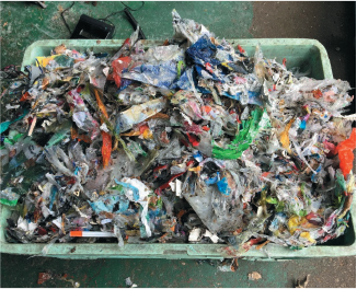 a figure typical pulper waste
