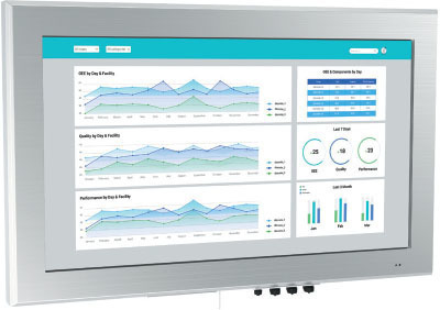 the adm-2124ax a 24 inch touch lcd display enables precise multi touch control